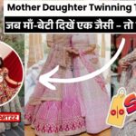 Mother Daughter Twinning Traditional Dresses
