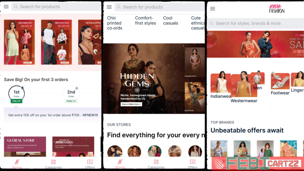 Nykaa Fashion के खास फीचर्स 