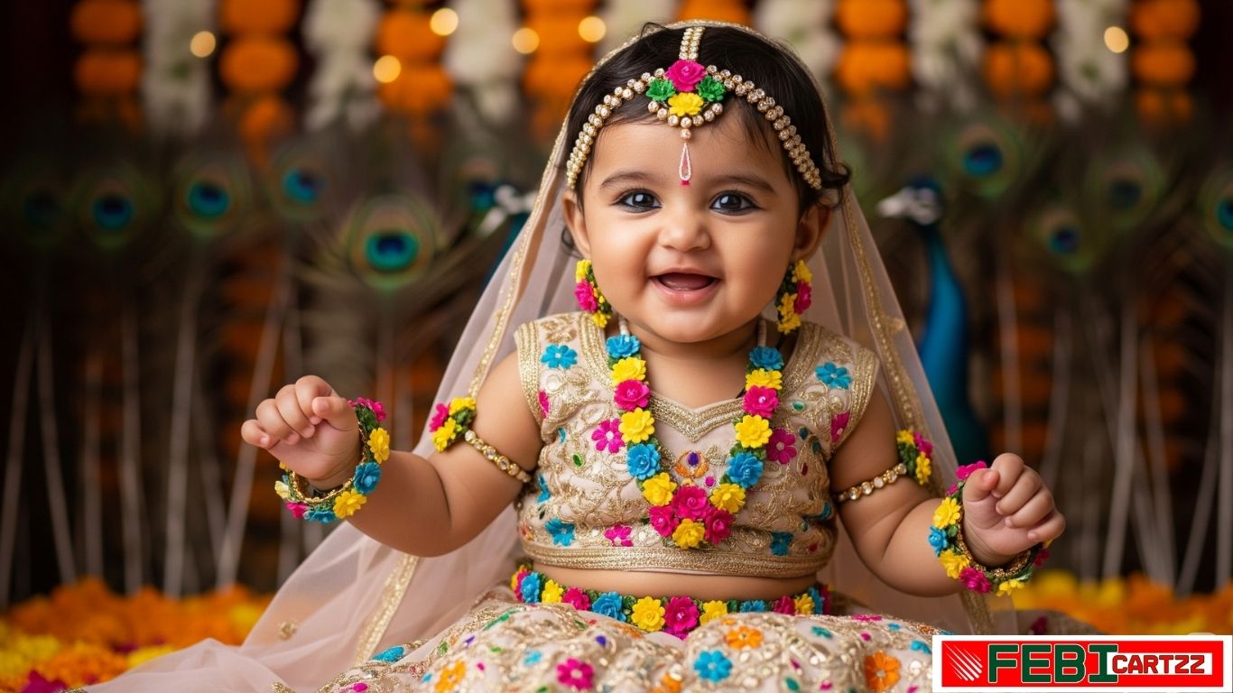 Radha Rani Dress for Baby Girl Guide