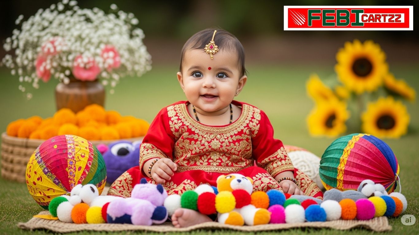 Traditional dress for 6 Months baby girl