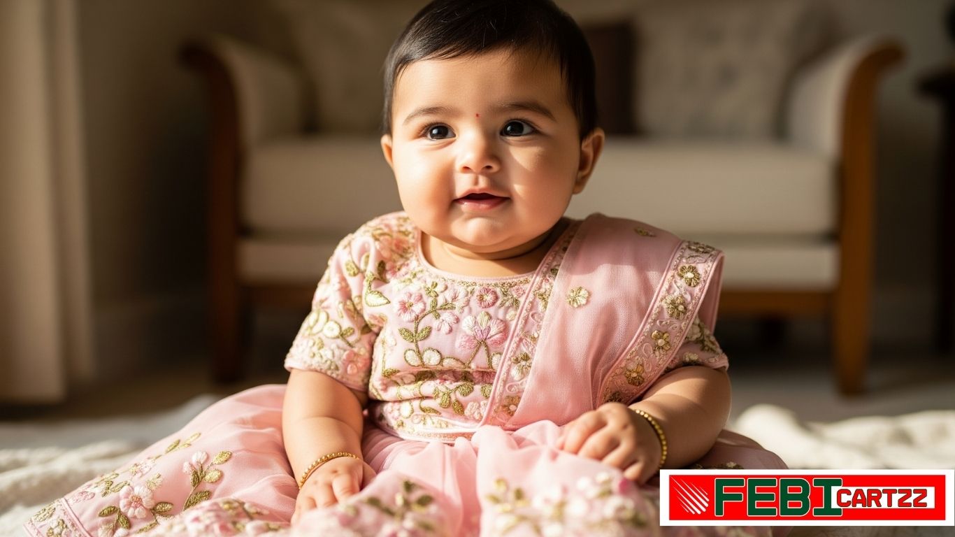 Traditional dress for 6 Months baby girl: प्यार और खूबसूरती का संगम!